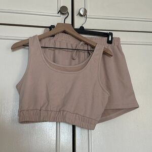 Tan Loungewear Set